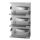 MediQo-line Glove dispenser trio rostfritt st&aring;l