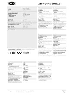 Fiche technique