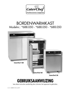 Gebruikers handleiding