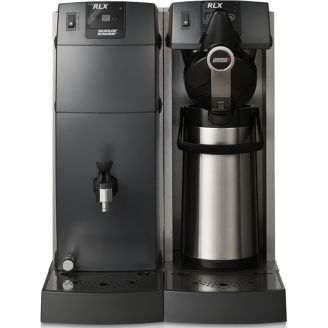 Cafetera tipo buffet Bravilor - 1 sistema de preparación de café para termo / termo, grifo de agua caliente, RLX 76