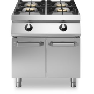 Modul&aelig;r Roc 1100 gaskomfur 4-br&aelig;nder med l&aring;ger R110/80PCG/P