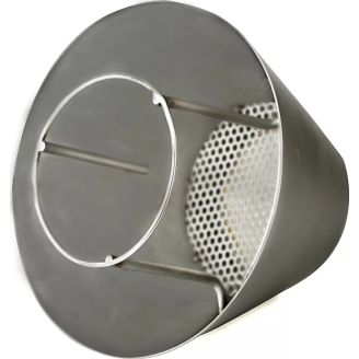 Josper Edelstahlhaube f&uuml;r Windbrecher - 20 cm. - 4033