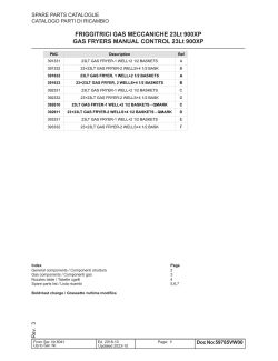 Liste des pi&egrave;ces