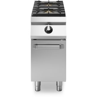 Modul&aelig;r Roc 1100 gaskomfur 2-br&aelig;nder emaljeret med l&aring;ge R110/40PCGB/P