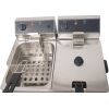 Euromax elektrisk dobbeltfriture Linea Nero 1027N