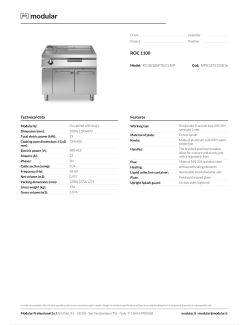 Data sheet
