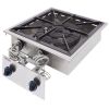 NTGas ME/01-1P-SA Stainless steel drop-in P31 burner