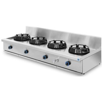 NTGas standard asiatisk wokbordsmodell kamin PAV/04-4C-WA
