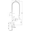 Bartscher Vorsp&uuml;lbrause 40L-1802B