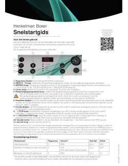 Gebruikers handleiding