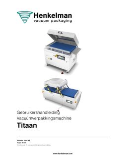 Gebruikers handleiding