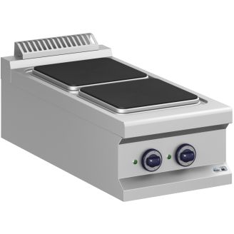Mesa de cocci&oacute;n el&eacute;ctrica Roeder de 2 puestos - modelo de mesa BK9PQ94T