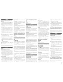 Gebruikers handleiding