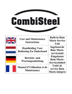 Gebruikers handleiding