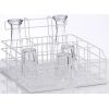 Attacco Winterhalter per cestello bicchieri 4 file, 20 bicchieri, misura M