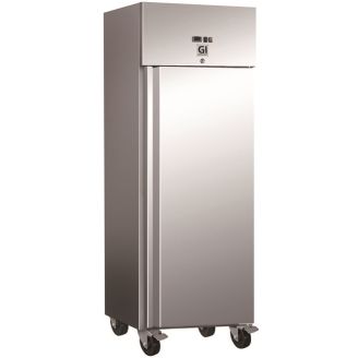 Gastro-Inox rostfri frys 600 liter, forcerad