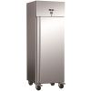 Gastro-Inox RVS vriezer 600 liter, geforceerd