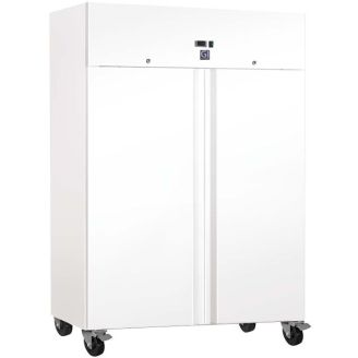 Gastro-Inox 白钢 1200L 冰箱，带风扇静态冷却