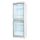 NordCap CD 350-2 LED-kylsk&aring;p med glasd&ouml;rr - vit - 350 liter
