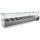 Vitrina refrigerada de topo em a&ccedil;o inoxid&aacute;vel Gastro-Inox 7x GN 1/3