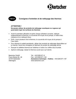 Manuel de l'Utilisateur