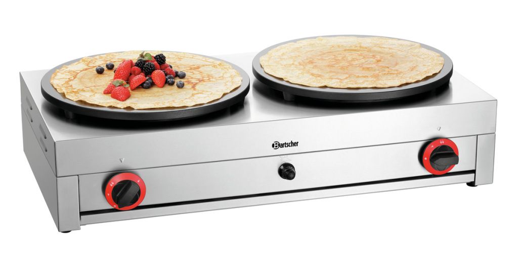 Bartscher teglia per cr&ecirc;pe 2cp400g