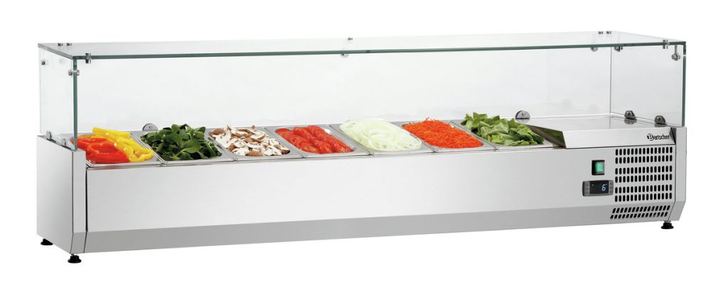 Bartscher vitrina refrigerada gl4-1501