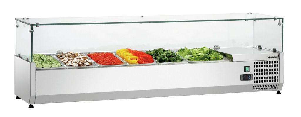 Bartscher vitrina refrigerada gl3-1501