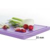Bartscher planche &agrave; d&eacute;couper pro 32x26 - lilas