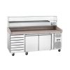Bartscher tavolo refrigerante per pizza g-s7t2