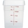 Bid&oacute;n de almacenamiento Cambro sin tapa cuadrado - 7,8L