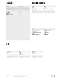 Ficha de datos