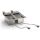 Gastro-inox roeder einbau-elektrofritteuse 10+10l 60cm