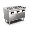 Mareno m0-700 line kooktoestel 6 ronde kookplaten - 120cm