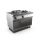 Gastro-inox mareno m1-700 wokbr&auml;nnare med 2 br&auml;nnare, 2x 14kw, 100cm