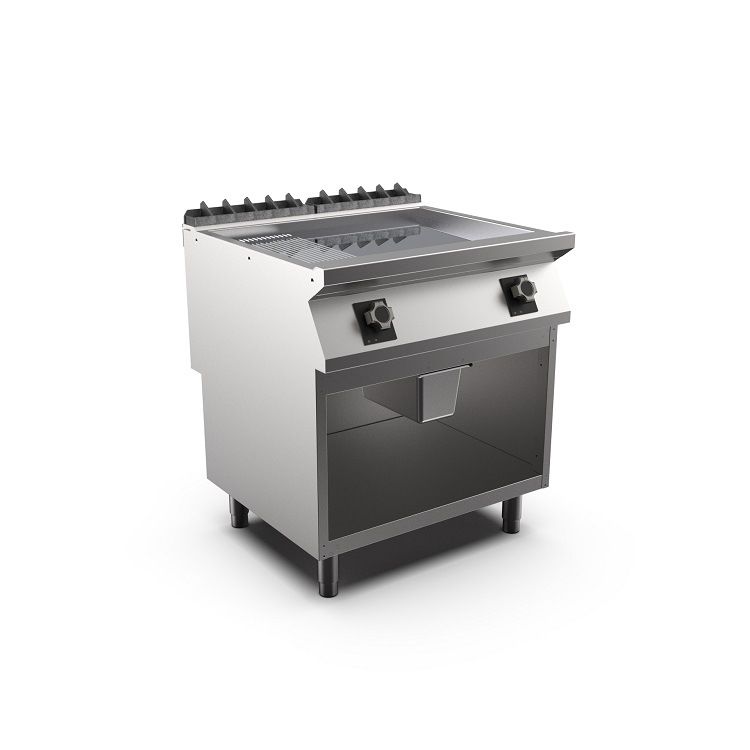 Piastra elettrica Mareno m1-700 cromata, 80 cm
