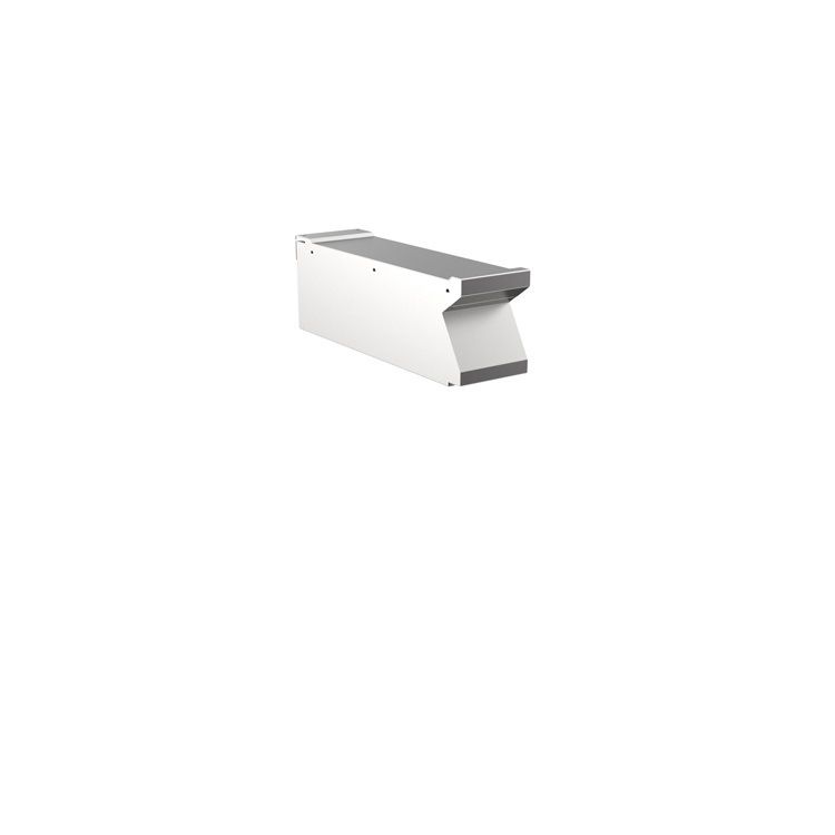 Gastro-inox unidade de trabalho mareno m1-900, 20cm