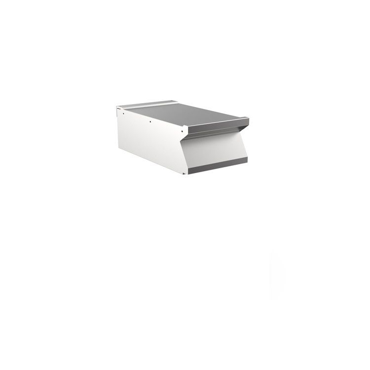 Gastro-inox unidade de trabalho mareno m1-700, 40cm