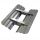 Gastro-inox raccogli briciole rivestito mareno m1-900 per friggitrice a gas 23 litri