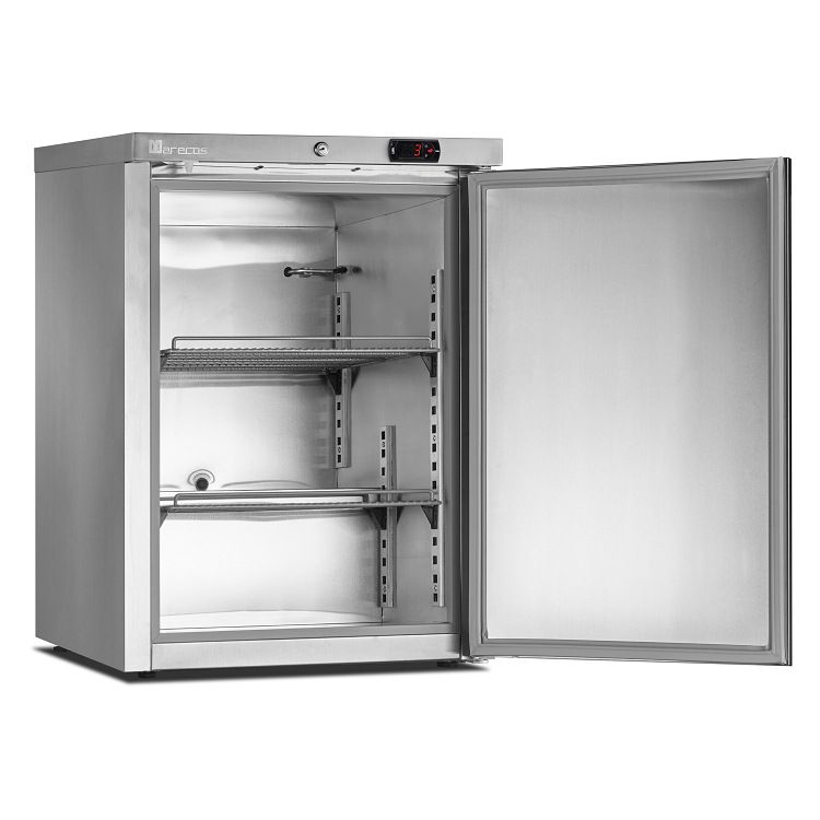 Marecos fryser i rustfrit st&aring;l 108 l -18&deg;C til -22&deg;C
