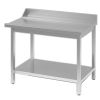 Conexi&oacute;n de mesa de drenaje Gastro-inox de acero inoxidable l, 1600(l)x700(d)x900(h)mm