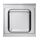 Gastro-inox Edelstahl-Sp&uuml;ltischplatte &ndash; 700 x 700 x 40 mm