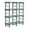 Rea Euro Regalsystem mit 4 B&ouml;den, 1500 (L) x 500 (T) x 1750 (H) mm