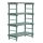 Rea Euro reol 4 hylder 1200(l)x600(d)x1750(h)mm