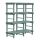 Estanter&iacute;a Rea Euro de 4 baldas, 1500 (largo) x 600 (profundidad) x 1750 (alto) mm
