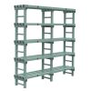 Rea Euro Regalsystem mit 5 B&ouml;den, 1800 (L) x 400 (T) x 1850 (H) mm