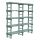 Rea Euro Regalsystem mit 5 B&ouml;den, 1800 (L) x 400 (T) x 1850 (H) mm