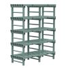Estante Rea Euro com 5 prateleiras, 1500 (comprimento) x 600 (profundidade) x 1850 (altura) mm