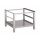 Gastro-inox base for dishwashers with bottom shelf 60x60cm