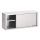 Gastro-inox wandkast met schuifdeuren van RVS 1000(l)x400(d)x660(h)mm